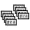 8 Pack: Black 10" x 20" 3 Opening Gallery Frame by Studio Décor®